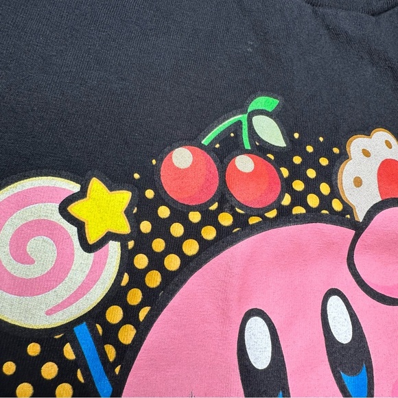 Nintendo Kirby T-Shirt Black Size Small - Picture 5 of 16